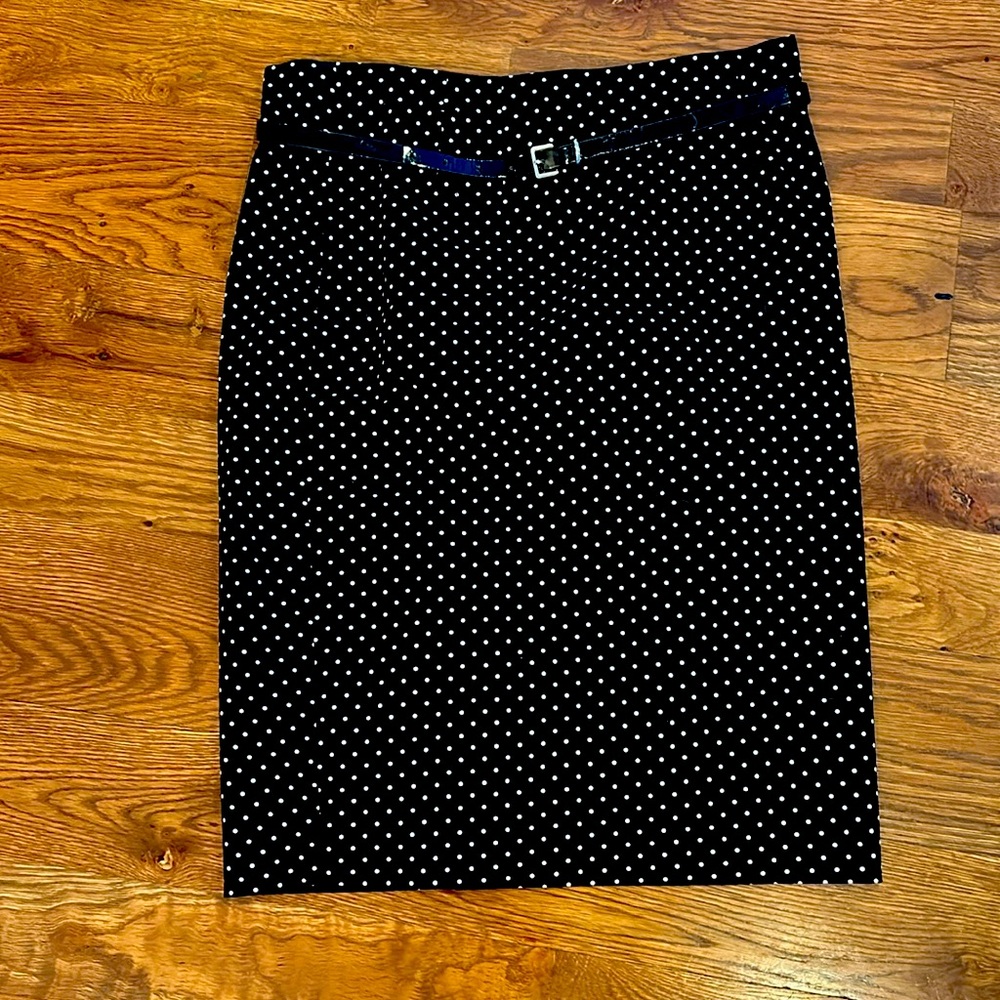 Amanda & Chelsea Polka Dot Skirt | Size 4P